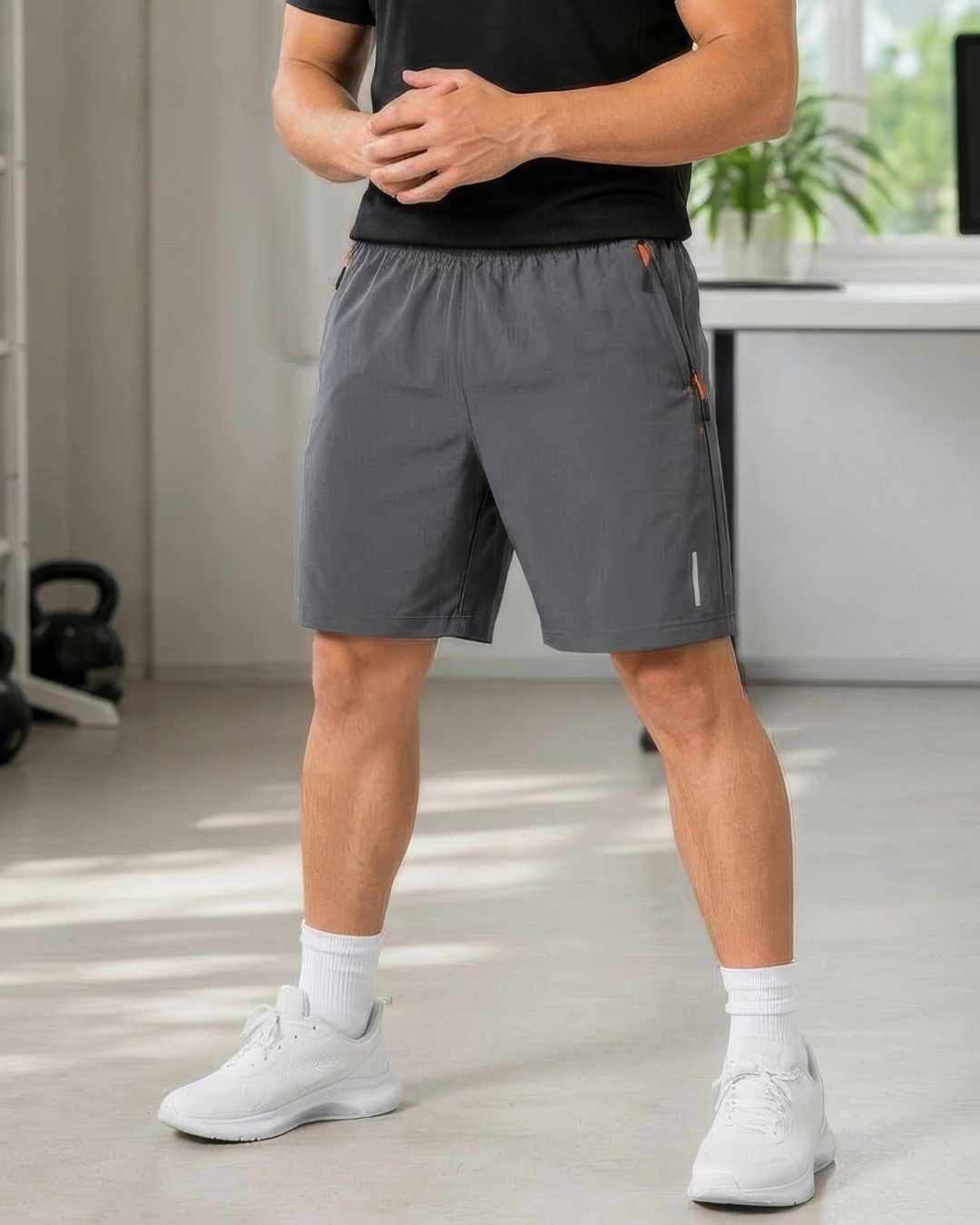 Pantalón Deportivo Corto con Cintura Elástica (OFERTA 2X1)®