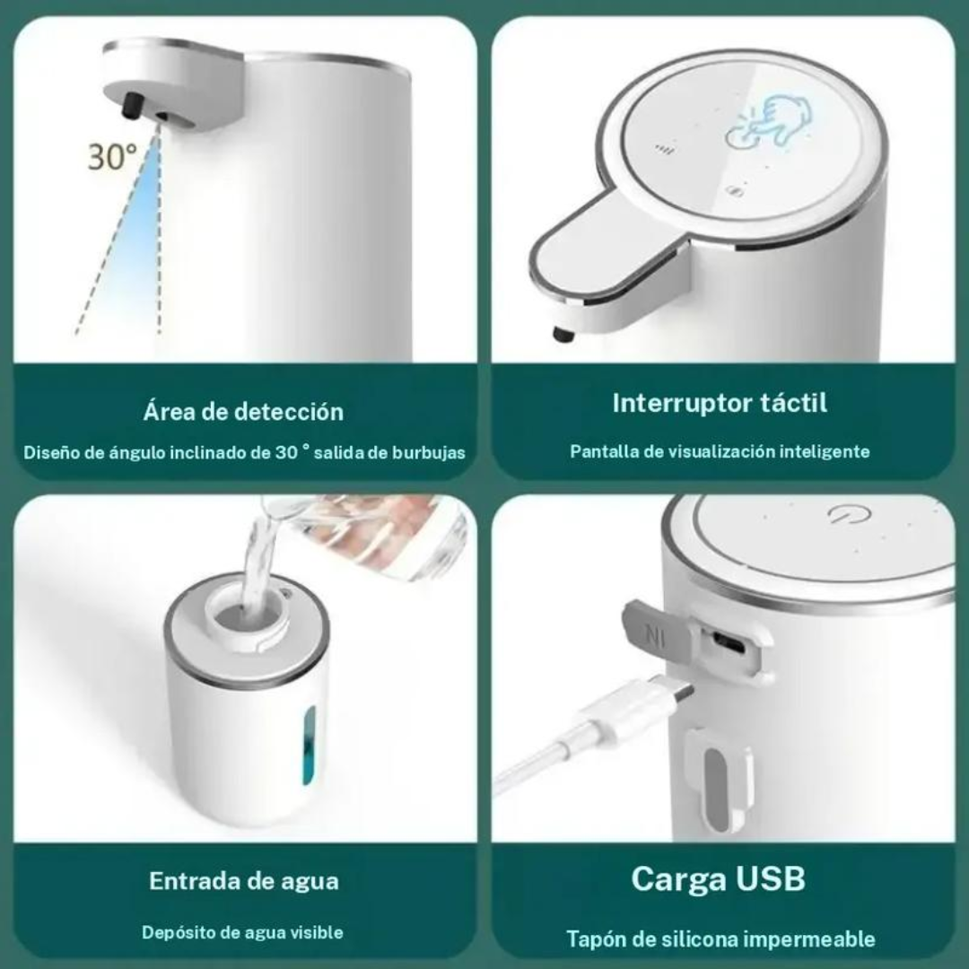 Dispensador Automático de Jabón para una Higiene Inteligente