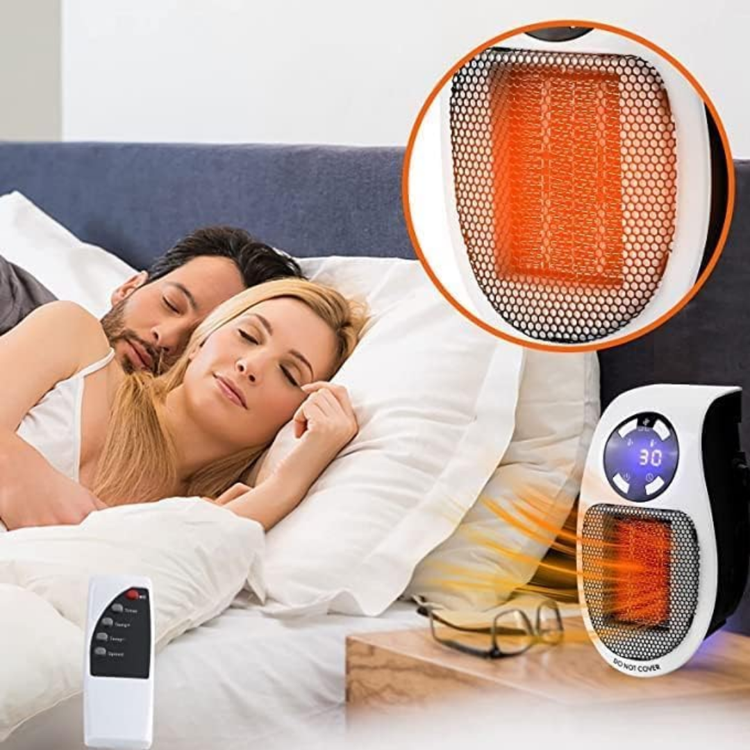 Calefactor y Ventilador Personal Inteligente 2 en 1