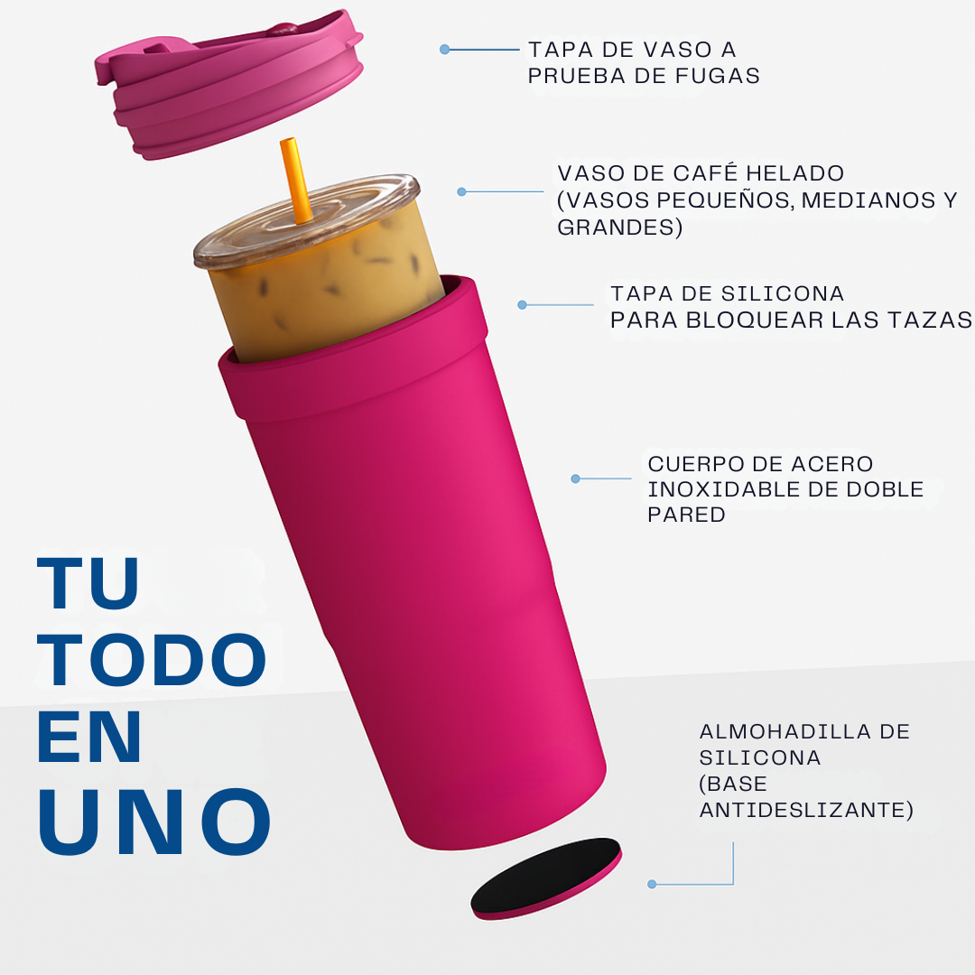 Vaso Térmico Aislante para Bebidas Frías o Calientes®