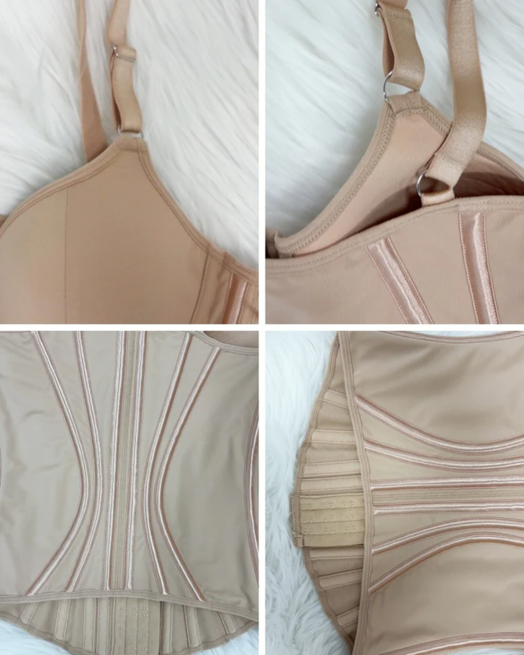 Faja colombiana estilo corsé con refuezo para mayor control abdominal®