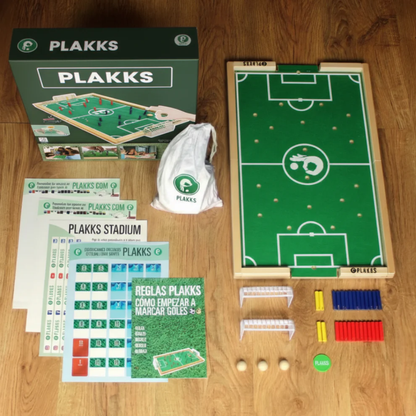 Juego de Mesa de Futbol Plegable y Sostenible