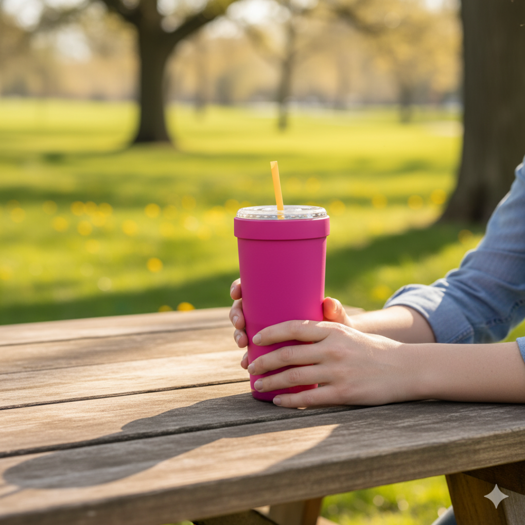 Vaso Térmico Aislante para Bebidas Frías o Calientes®