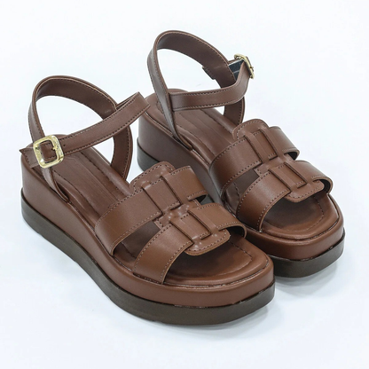 Sandalias de Cuña con Correa Ajustable®