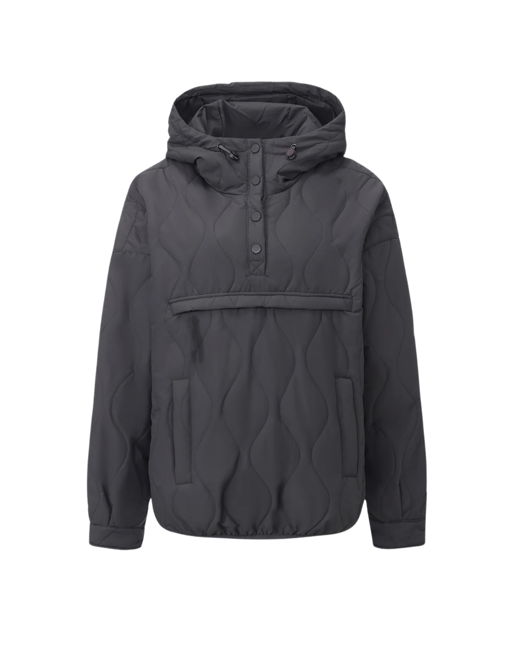 Abrigo con capucha acolchada plegable e impermeable Para Mujer®