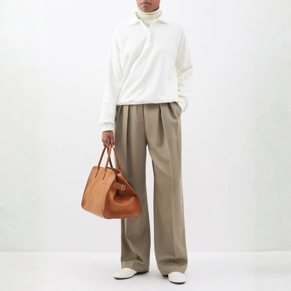 Bolso de Mano en Cuero Premium para Mujer