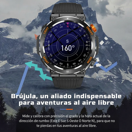 Smartwatch Deportivo Impermeable con Funciones Avanzadas
