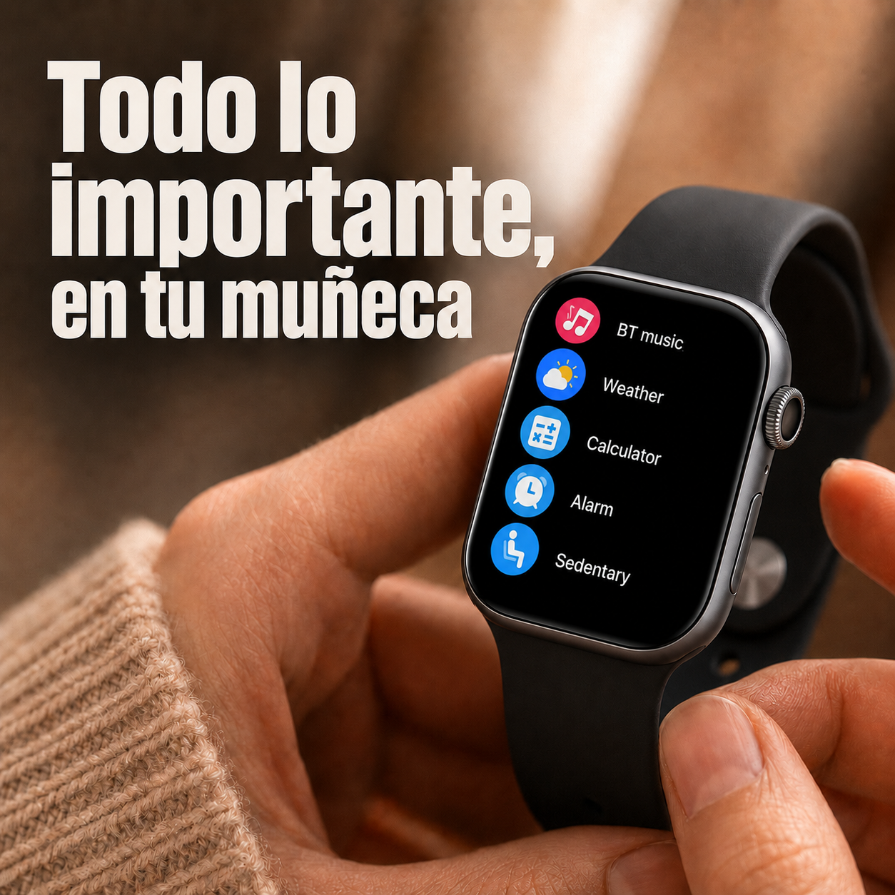 Smart Watch X10 Pro Max – controla llamadas, notificaciones y actividad diaria desde tu muñeca®
