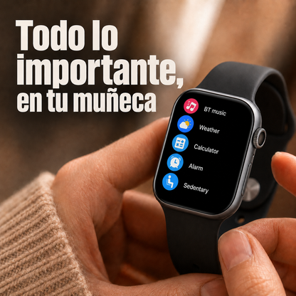 Smart Watch X10 Pro Max – controla llamadas, notificaciones y actividad diaria desde tu muñeca®