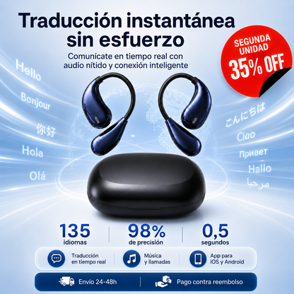 Auriculares Inteligentes de Traducción Instantánea