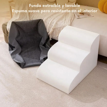 Escalera ajustable con diseño suave y antideslizante para mascotas®