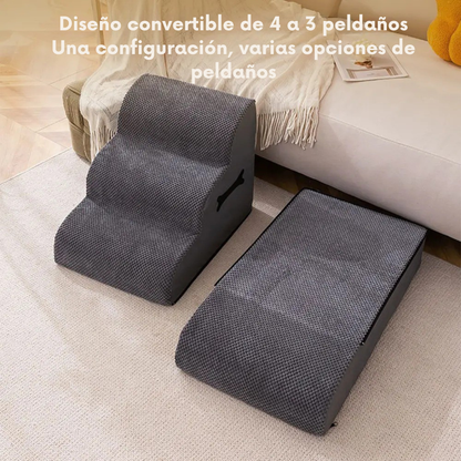 Escalera ajustable con diseño suave y antideslizante para mascotas®