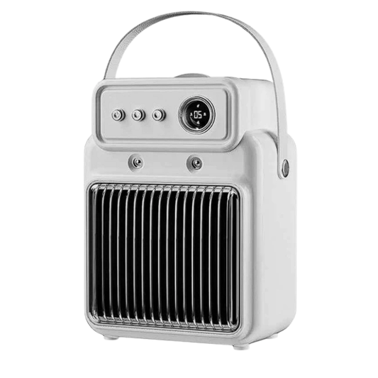 Calentador de escritorio humidificador eficiente 2 en 1 de 1200 W®