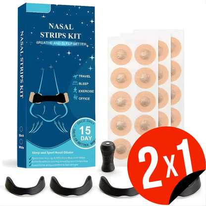 Respira Mejor y Optimiza tu Descanso con el Nasal Strip Starter Kit (OFERTA 2X1)