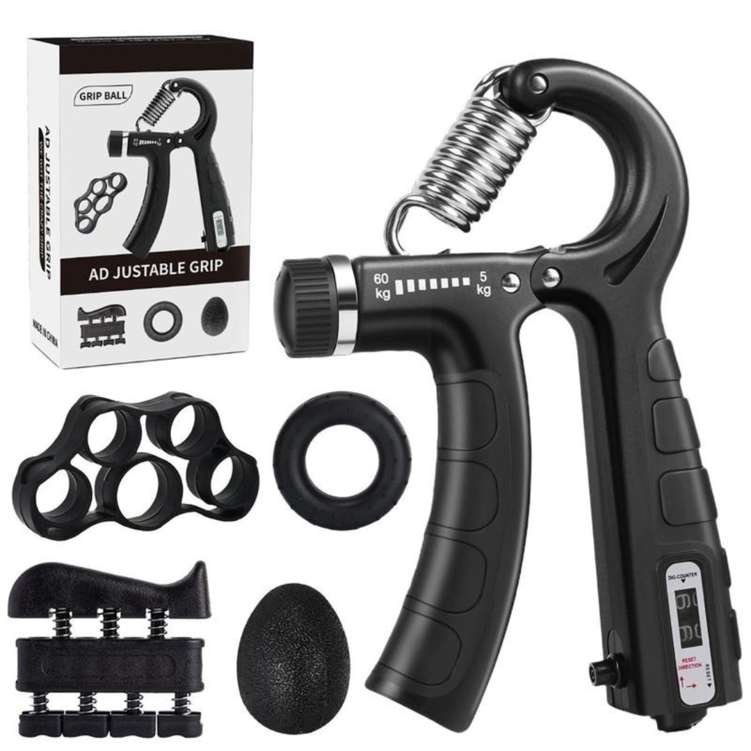 Herramienta de Entrenamiento de Agarre con Resistencia Adaptativa