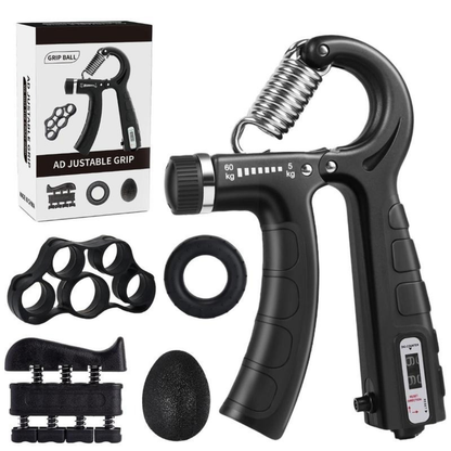 Herramienta de Entrenamiento de Agarre con Resistencia Adaptativa
