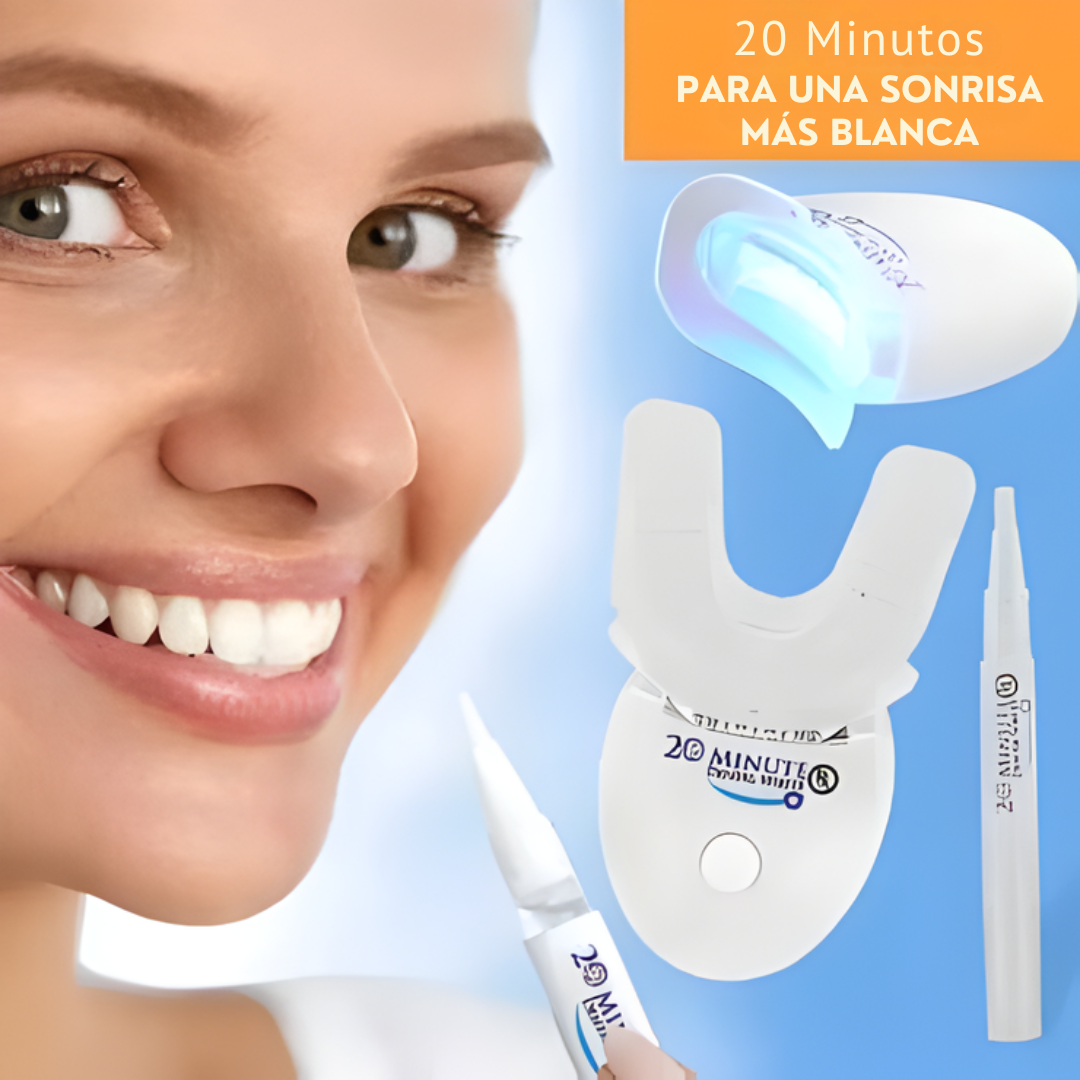 Kit de Blanqueamiento Dental con Tecnología UV
