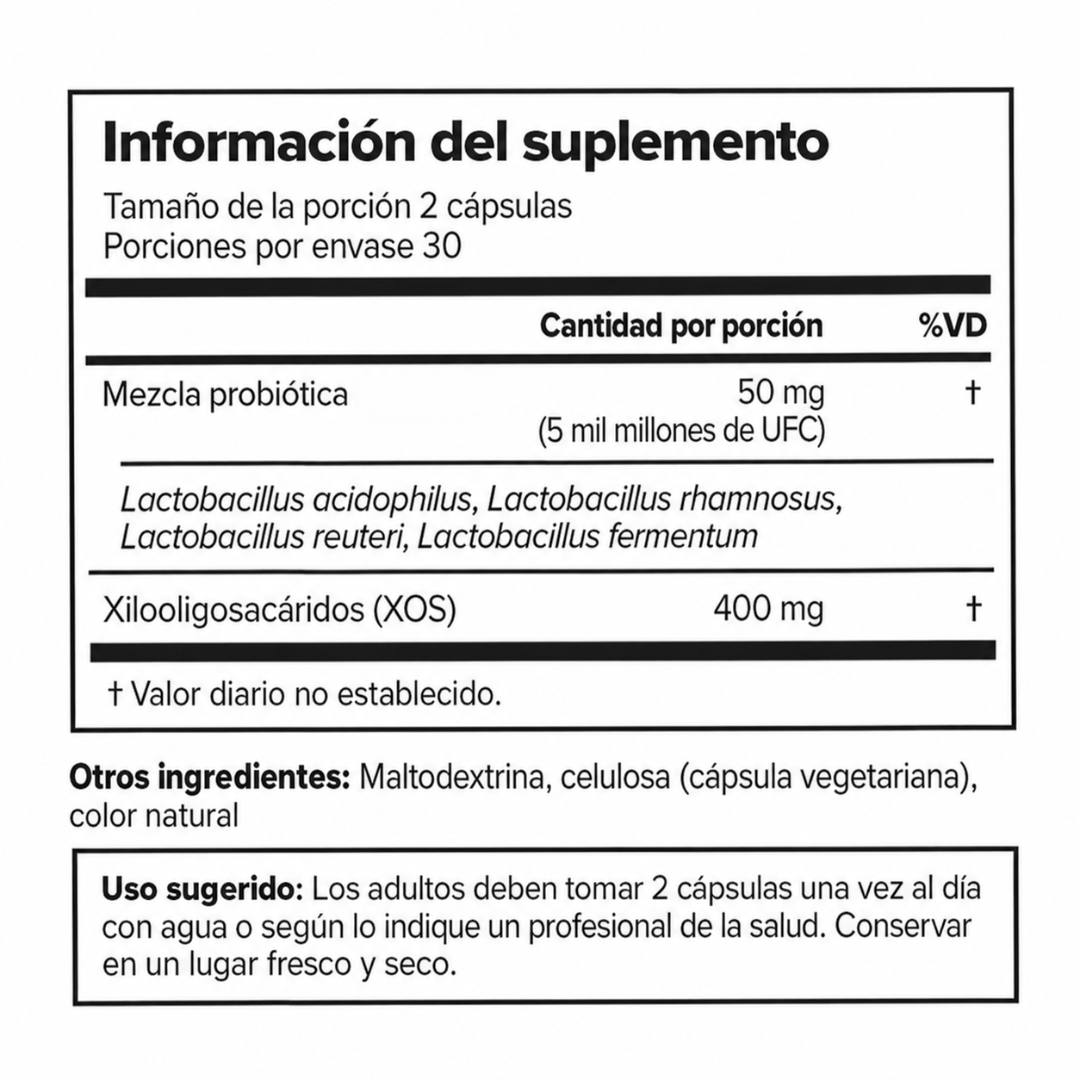 Probióticos Vaginales para un Olor y pH Saludables®