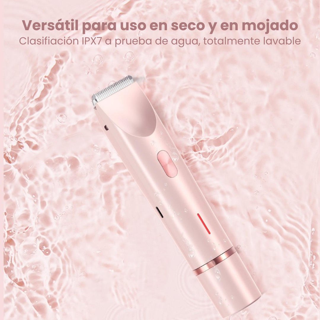 Depiladora Versátil 2 en 1 para Rostro y Cuerpo