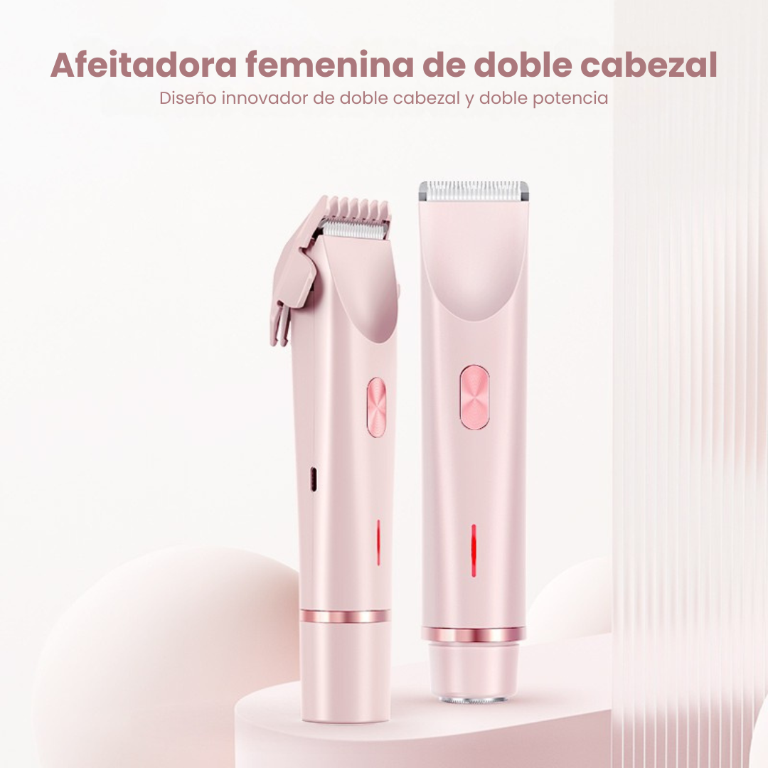 Depiladora Versátil 2 en 1 para Rostro y Cuerpo